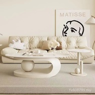 Table Coffee Table Coffee Table Factory Slate Influencer Nordic Style Simple Oval Household Living R