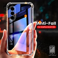 1+Nord5 Case Anti-Yellowing Clear Crystal TPU Soft Cover For OnePlus Nord 5 CE5 5G Shockproof Coque 