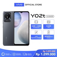 vivo Y02t (4/64) - Dynamic Design 5000mAh Battery Dual-Mode Camera 6.51" HD+ Big Screen