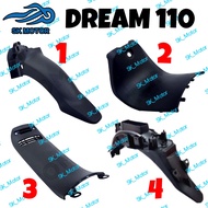 Honda EX5 DREAM 110 (NON FI) Original Inner Cover Full Set Kaver HitamCenter Tank Cover Front Fender