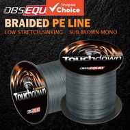 MATEER 100% PE Braided Saltwater Fishing Line 8-Strands 300m/500m 30-210lb, Abrasion Resistant Up to