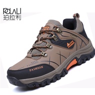 Large size Low up Hiking Shoes Men Outdoor Comfortable Non-slip Rock Climbing Shoes High Quality Hiking Shoes Men Water Proof