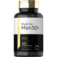 Carlyle Multivitamin for Men 50 Plus | 200 Count | with B Vitamins, Vitamin D, Magnesium & Zinc | Gl