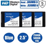 WD Blue PC SSD 2.5"/7MM SATA (250GB/500GB/1TB/2TB)