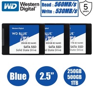 WD Blue PC SSD 2.5"/7MM SATA (250GB/500GB/1TB)