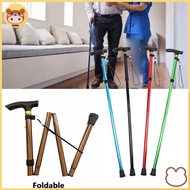 aosun Walking Cane Elder Cane Adjustable Folding Canes Collapsible Senior Stis Elder Crutches For Mo