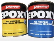 PIONEER EPOXY A & B ALL PURPOSE STRUCTURAL ADHESIVE 1LITER 1GALLON
