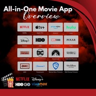 All in one Movies / TV Shows app lifetime Netflix / HBO Max and more, support Android phone only
