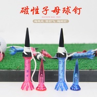 Tee golf baharu, tee golf plastik magnetik, tee bola magnetik, tee had golf, pelbagai gaya.