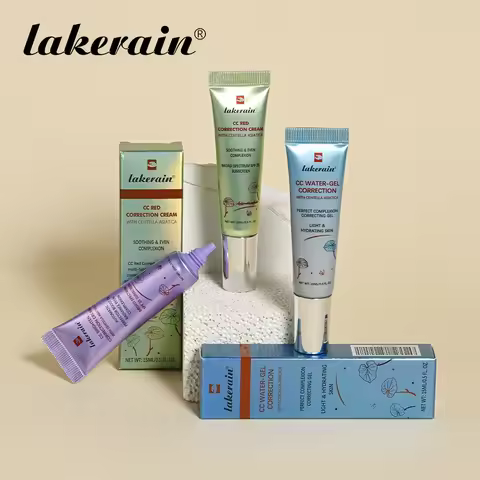 Lakerain CC Cream Color Changing Liquid Foundation High Coverage Even Skin Tone Moisturize Foundatio