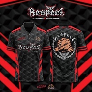 JTT x BOTTOL GARAGE RESPECT LIMITED EDITION JERSEY RETRO COLLAR 2025 Street Wear Baju Raya Jersey Vi