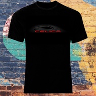 Lint9 Casual Short Sleeve T-Shirt Cotton 1 Printed Celica Car Logo Plus Size XS-6XL For Men
