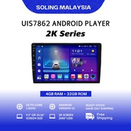 SOLING 4+32 GB 2K 8-CORE UIS7862 Android Car Player 9.5'' / 10.36''