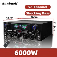 7000W Amplifier Bluetooth Version Stereo 5.1 Channel Hifi Stereo Power Home Theater System Household