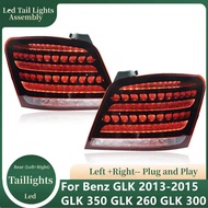 Car LED Tail Lights For Mercedes Benz GLK GLK300 GLK350 GLK260 2013 2014 2015 Rear Lights Brake Lamp