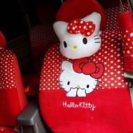 MERAH Car Pillow Car Seat Cover/ 18in1 Pillow/ 18in1 hello kitty Red/