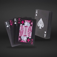 GS8u Dedomon Waterproof Plastic Playing Cards D932 Black/red Or-i