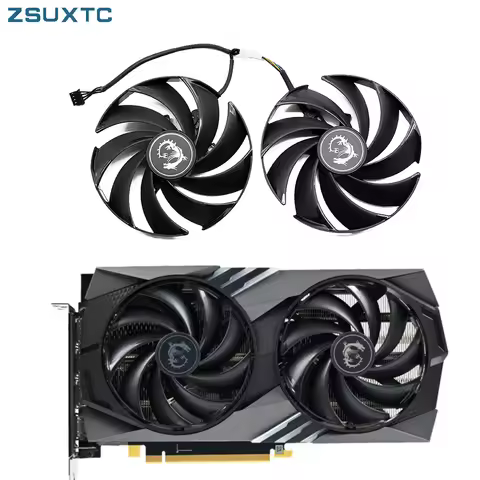 95MM PLD10010S12HH RTX4060 Ti Video Card Fan for MSI RTX 4060 4060Ti Gaming X Graphics Card Cooling 