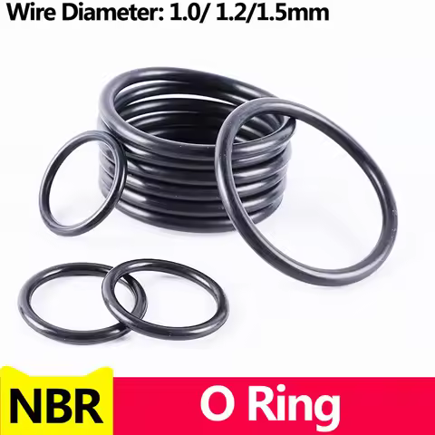NBR O Ring Sealing Gasket Nitrile Rubber Washers for Car Auto Vehicle Repair Professional Plumbing A