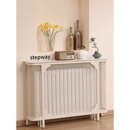 Entrance Positive Door Cream Wind Slate Entrance Table Radiator Above Shelf Shelf Cover Decoration E