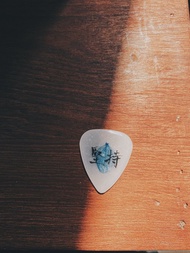 【客製化禮物】夜光單花小繡球單結他撥片 Flowers Guitar Pick