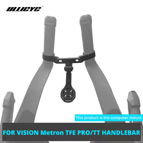 ULLICYC Aluminium Bike Computer Mount for Vision TFE Metron Pro Triathlon TT Handlebar for GOPRO Gar