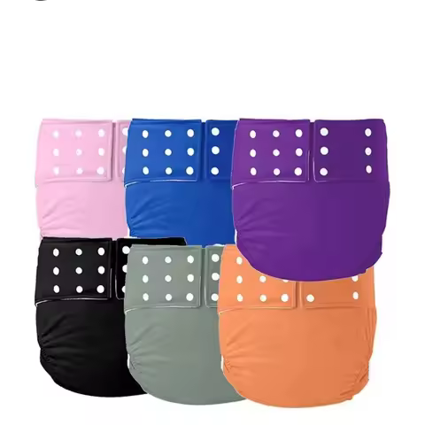 Plus Size Adult Diapers Diapers Pocket Nappies Waterproof Diapers Washable Reusable Adult Elderly Cl
