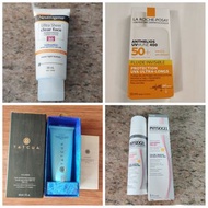 [1.7折,防曬清貨] La Roche Posay 全效廣譜輕盈隔離防曬乳液 sunscreen ANTHELIOS UVMUNE 400/ Tatcha 完美毛孔絲柔防曬霜/ Neutrogena