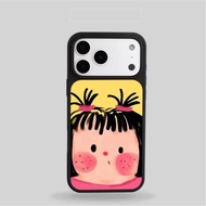 Phone Case Suitable for iPhone 11 12 13 14 15 16 17 Pro max Plus Abstract Little Girl Shock-resistan