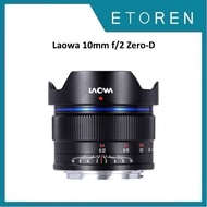 Laowa 10mm f/2 Zero-D Lens (M4/3 Mount)