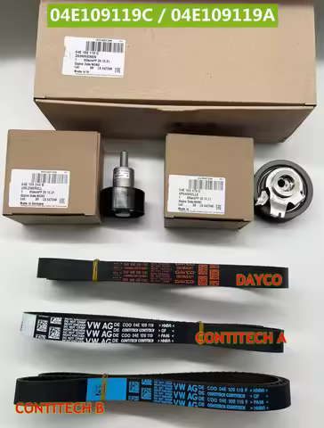 OEM 04E109119A 04E109119F 04E109119C Timing Belt Tensioner Kit For Audi A1 A3 Sportback A3 VW Passat