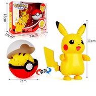 Pokemon Bộ Nhân Vật Hành Động-Pikachu Lucario Koga Ninja Ếch Sưu Tập Đồ Chơi Mô Hình Quà Tặng Cho Ng