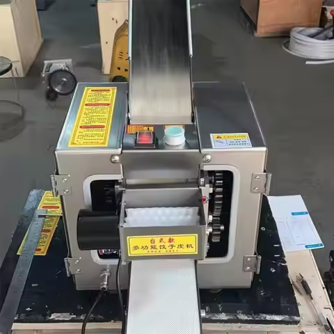 Automatic Dumpling Wrapper Machine Samosa Gyoza Momo Skin New Grain Product Making Machines