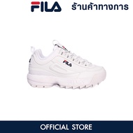 FILA Disruptor 2 Premium รองเท้าลำลองผู้หญิง รองเท้าผ้าใบ รองเท้าผู้หญิง รองเท้าผ้าใบผู้หญิง ขาว 36.5