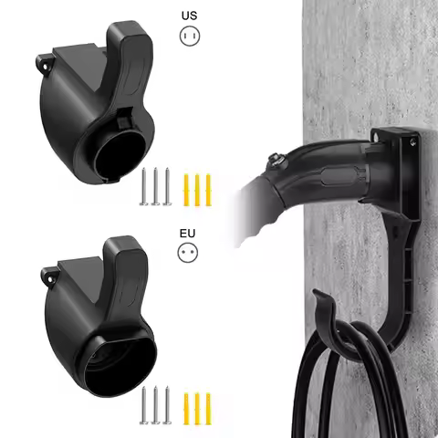 EV Charger Holder Wall Mount Electric Car Charging Cable Organizer Electric Car Charger Holder EV Ca