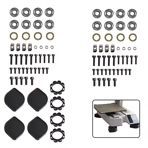 3D Printer Parts For HULA Anti-Vibration Feet For Bambu Lab P1P P1S For HULA Self-Aligning Feet ForC