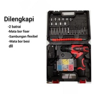 BISA COD!!! Mesin Bor Baterai Tangan Cordless Drill Battery 12V REDFOX