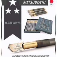 Mitsuboshi Glass Cutter Japan QUALITY potong kaca cermin 三星玻璃刀 Tile Cutter Glass Cutting