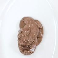 阿拉善瑪瑙金蟾雕刻