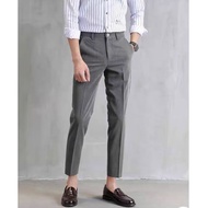 New cone-shaped simple mens trousers youth pop casual pants nine pants Company executive dress pants