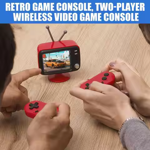 Retro Game Console With 300 Built-in Classic Games 216 Single-Player & 84 Two-Player Games 2.4G Wire