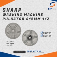 SHARP WASHING MACHINES PULSATOR - ESX705/ES718X - 315MM