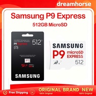Samsung P9 Express microSD Express Card 512GB microSDXC Memory Card Up to 800 MB/s(MB MK512T/AM)