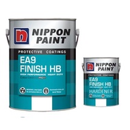 Nippon Paint EA9 Epoxy Floor Paint Finish HB c/w Hardener (4+1Litre) Cat Epoxy Paint Expoxy Paint