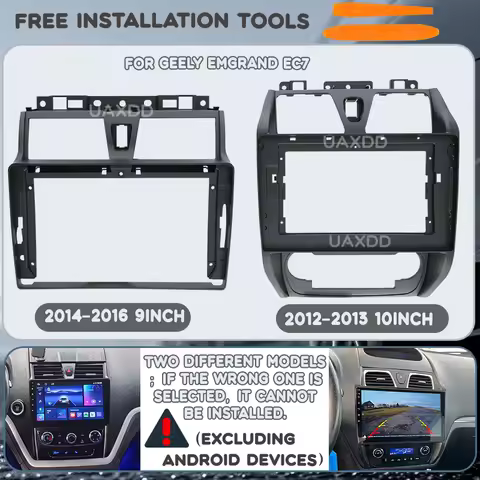 For 2014-2016 GEELY Emgrand EC7 9INCH 2012-2013 10INCH car DVD MP5 radio Android frame video player 
