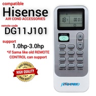 (OEM) Hisense Air Cond Remote Control For DG11J1-01 / DG11J1-02 / DG11J1-04 / DG11J1-05(E)