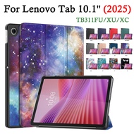 For Lenovo Tab 2025 TB311FU TB311XU TB311XC K10C 2025 10.1'' Tablet Case Flip Trifold Stand Leather 