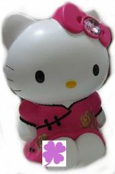 限量 雅芳AVON Sanrio 三麗鷗授權 Hello Kitty 凱蒂貓 施華洛奇水鑽 雙雙對對招財撲滿 存錢筒 公