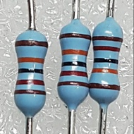 Resistor 120k ohm 0.25w metal film 1% 10pcs