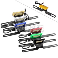 Promotion Hot Sale Suitable for Motorcycle License Plate LED Lighting Modified LED License Plate Tai